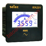 Đồng hồ ampe hiển thị số Selec dòng MA201